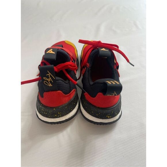 Adidas Trae Young 1 Men's Basketball Sneakers Vivid Red GY3772 Size 5 - Picture 3 of 9